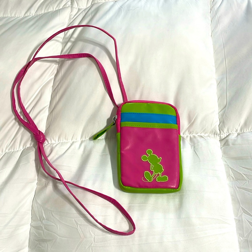 Mickey Mouse Disney Phone Wallet Strapped Bag